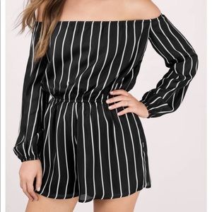Tobi off the shoulder romper